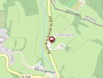 Carte de Prunot Jocelyne à Cenves