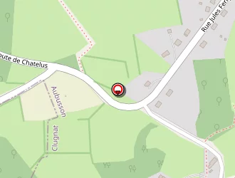 Carte de Espaces Verts Creusois à Clugnat