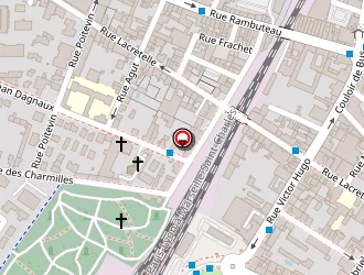 Carte de Radio Taxi Fréderic à Mâcon