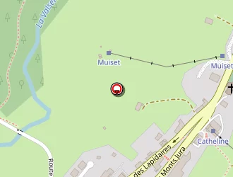 Carte de La Poste à Lélex