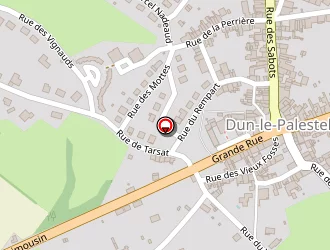 Carte de La Poste à Dun-le-palestel