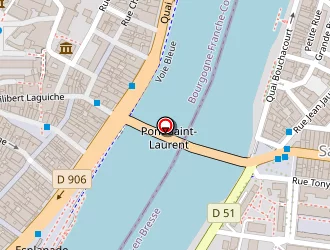 Carte de La Saga Des Pizz à Saint-laurent-sur-saône