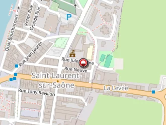 Carte de Palestre à Saint-laurent-sur-saône