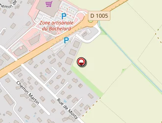 Carte de Saudin Eric à Douvaine