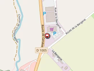 Carte de Renault Dg8 Motors Concessionnaire à Cessy