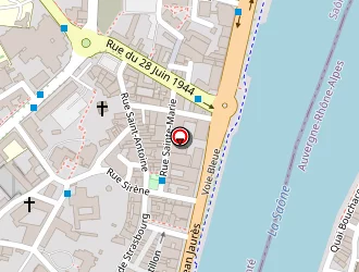 Carte de Institut De Beauté Chloé à Mâcon