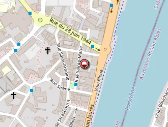 Carte de Germain Joëlle à Mâcon