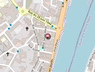 Carte de Absolument Artistes à Mâcon