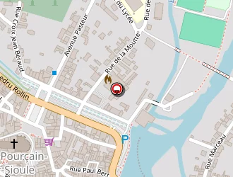 Carte de Berthomier-bourdois à Saint-pourçain-sur-sioule