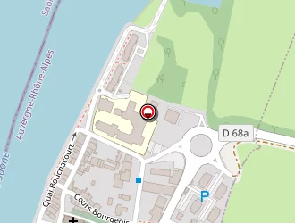 Carte de Sas Menevaut à Saint-laurent-sur-saône