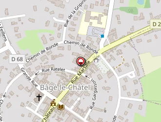 Carte de La Boucherie Bagesienne à Bâgé-le-châtel