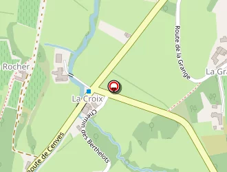 Carte de Commune De Serrieres à Serrières