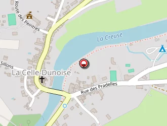 Carte de La Bergerie à Celle-dunoise (la)