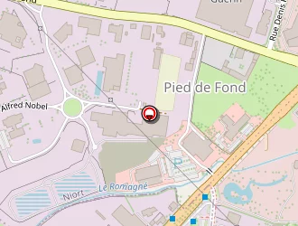 Carte de Hôtel Ibis à Niort