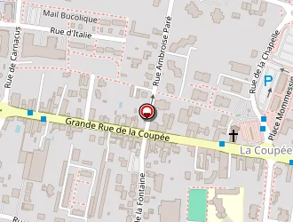 Carte de Charnay Coiffure à Charnay-lès-mâcon