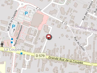 Carte de Terrain De Pétanque à Charnay-lès-mâcon