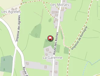 Carte de La Grange Fleurie à Tramayes