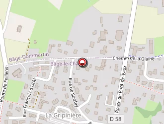 Carte de Aux Gaudrioles (restaurant) à Bâgé-le-châtel