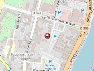 Carte de Auto Ecole Le Saint Antoine à Mâcon