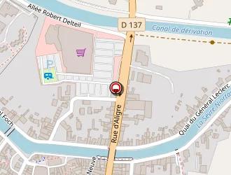 Carte de La Poste à Marans