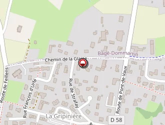 Carte de Borret Luc à Bâgé-le-châtel