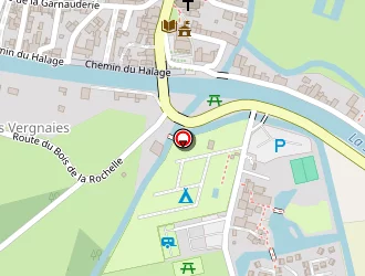 Carte de Camping Des Conches à Damvix