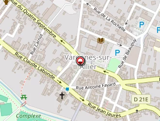 Carte de Lecigalon à Varennes-sur-allier