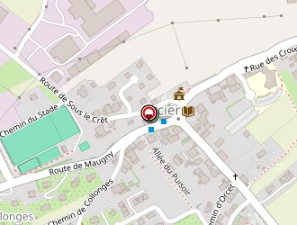 Carte de Guy Stores à Orcier