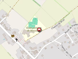 Carte de Bruss à Massongy