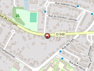 Carte de Lycée Paul Guérin à Niort