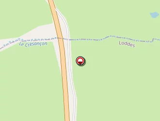 Carte de Delcuzy Raymond à Loddes