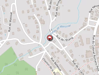 Carte de Ecole Maternelle à Dortan