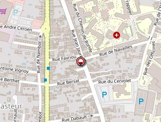 Carte de Adecome à Niort