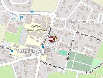 Carte de Mairie à Bâgé-la-ville