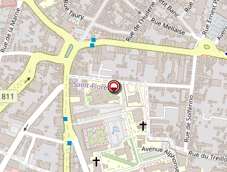 Carte de Centre Prothésiste Capillaire à Niort