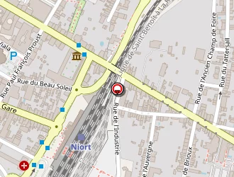 Carte de Brunet Nelly à Niort