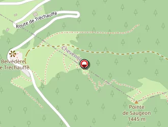 Carte de Bron Georges à Forclaz (la)