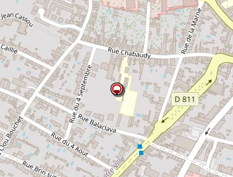 Carte de Secours Catholique à Niort