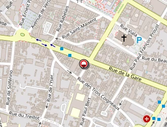 Carte de Elleservices à Niort