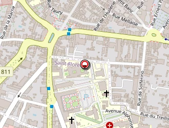 Carte de Lieu D Expression Artistique à Niort