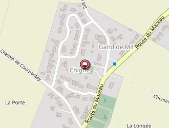 Carte de Centre De Secours (service Administratif) à Damvix