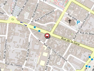 Carte de Hôtel Ambassadeur à Niort