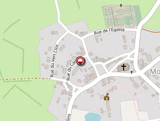 Carte de La Poste à Montvicq