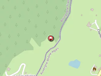 Carte de Centre De Secours à Mijoux