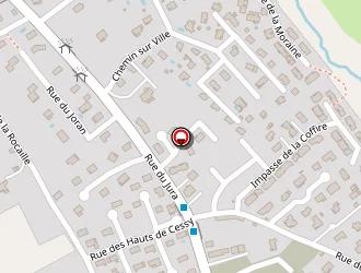 Carte de Emery à Cessy