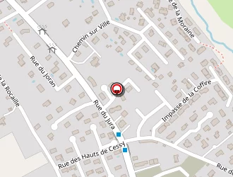 Carte de Aubin Johanna à Cessy