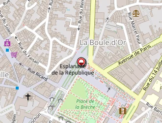 Carte de American Trip à Niort