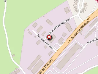 Carte de Express Centre à Montmarault