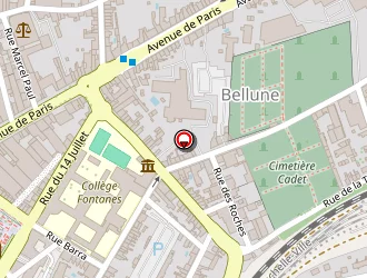 Carte de Les Myosotis à Niort