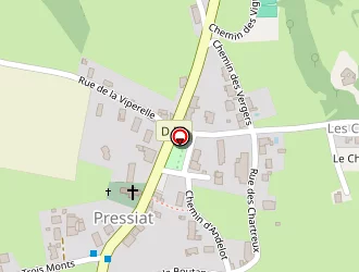 Carte de Mairie à Pressiat